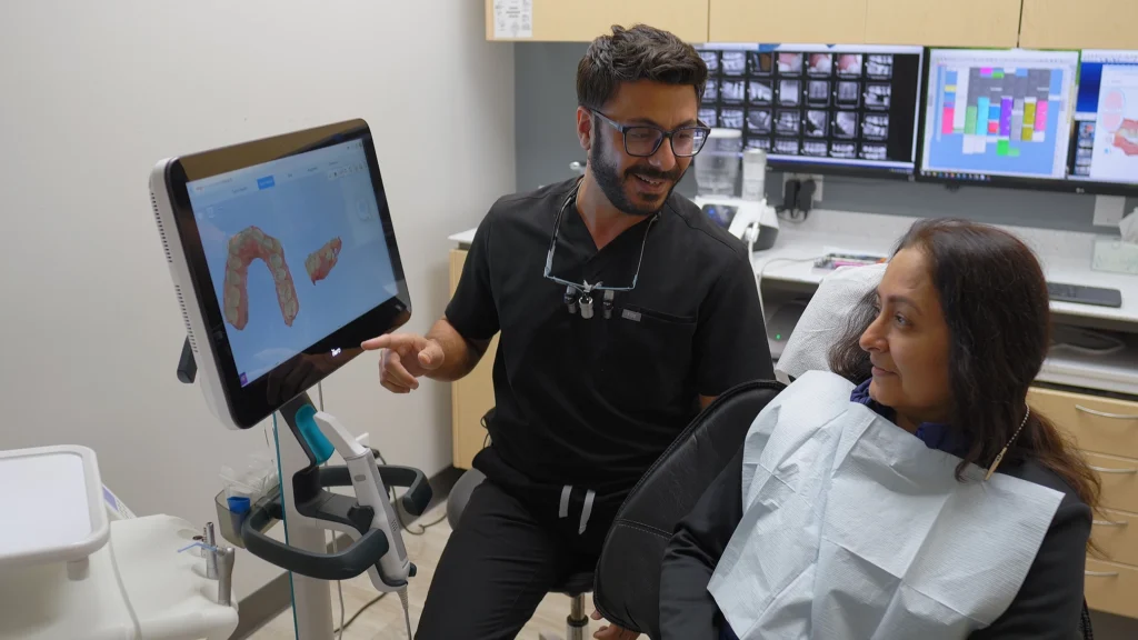 iTero 3D Scan in NW Calgary Family Dentist